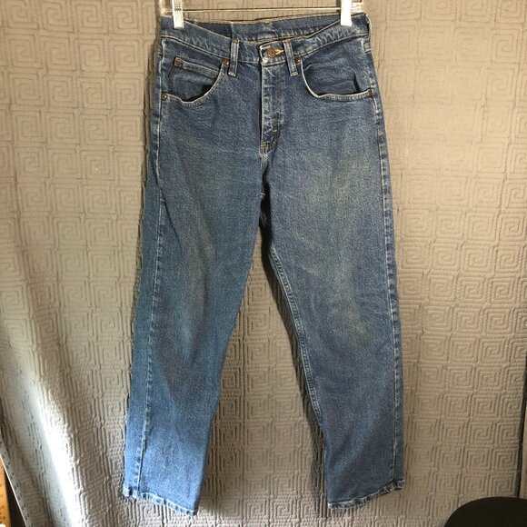 Wrangler Jeans Mens Size 29x30 Five Star Jeans Relaxed Fit Blue 109fxvmd - Picture 1 of 7